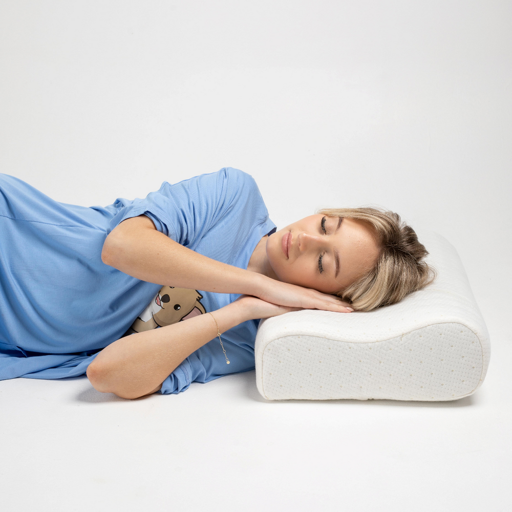 The Muscle Mat Sleeping Pillow - Side Sleeper